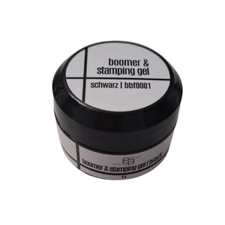 bb/boomer & stamping gel black