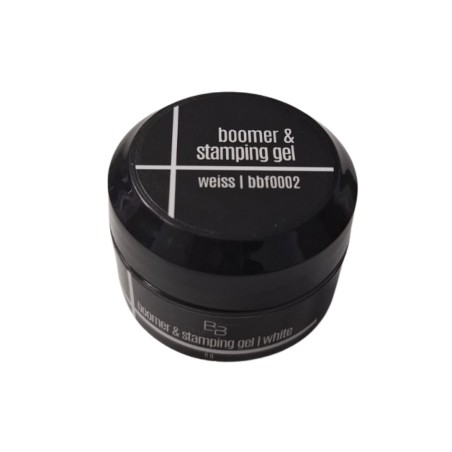 boomer & stamping gel white