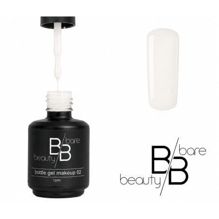 bottle gel milky white 12ml